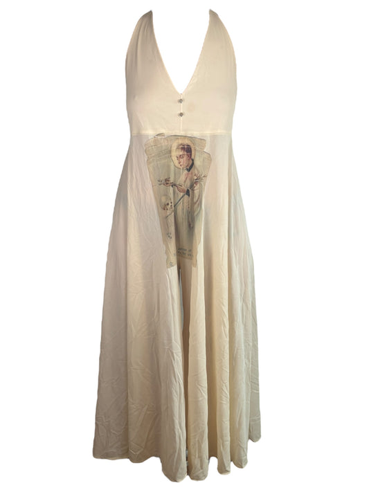 Holy Purity Cream Jumpsuit - L