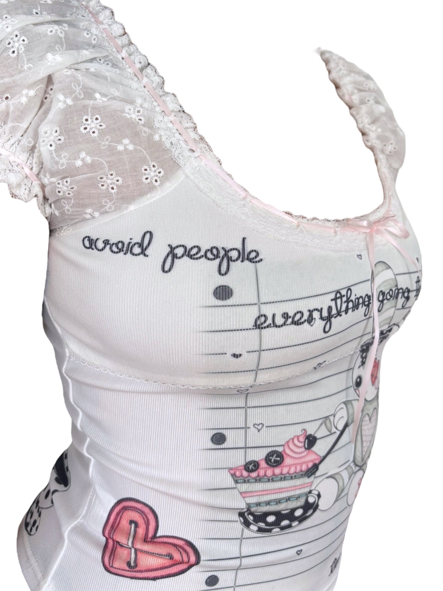 Dear, Bunny Babydoll Tee