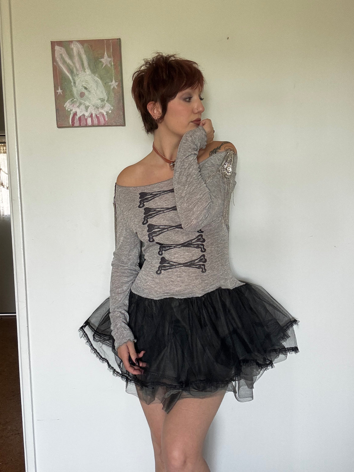 Angel's March Tutu Dress - 2X