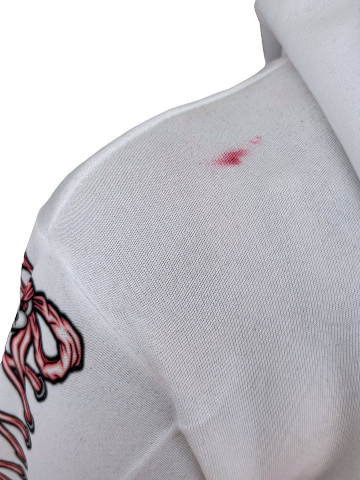 Darling Creature White Cropped Hoodie - M