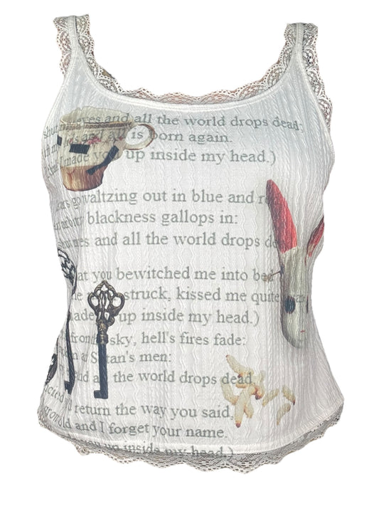 The Bell Jar Lace Tank - 1X/2X