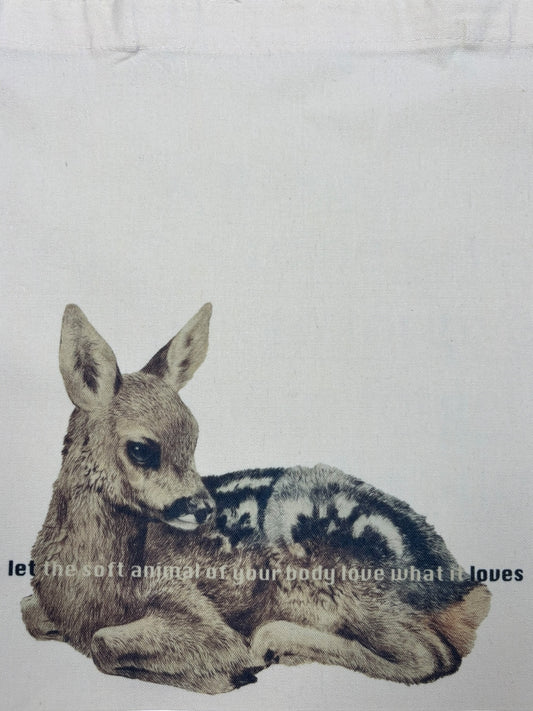 The Soft Animal of Your Body Tote Bag