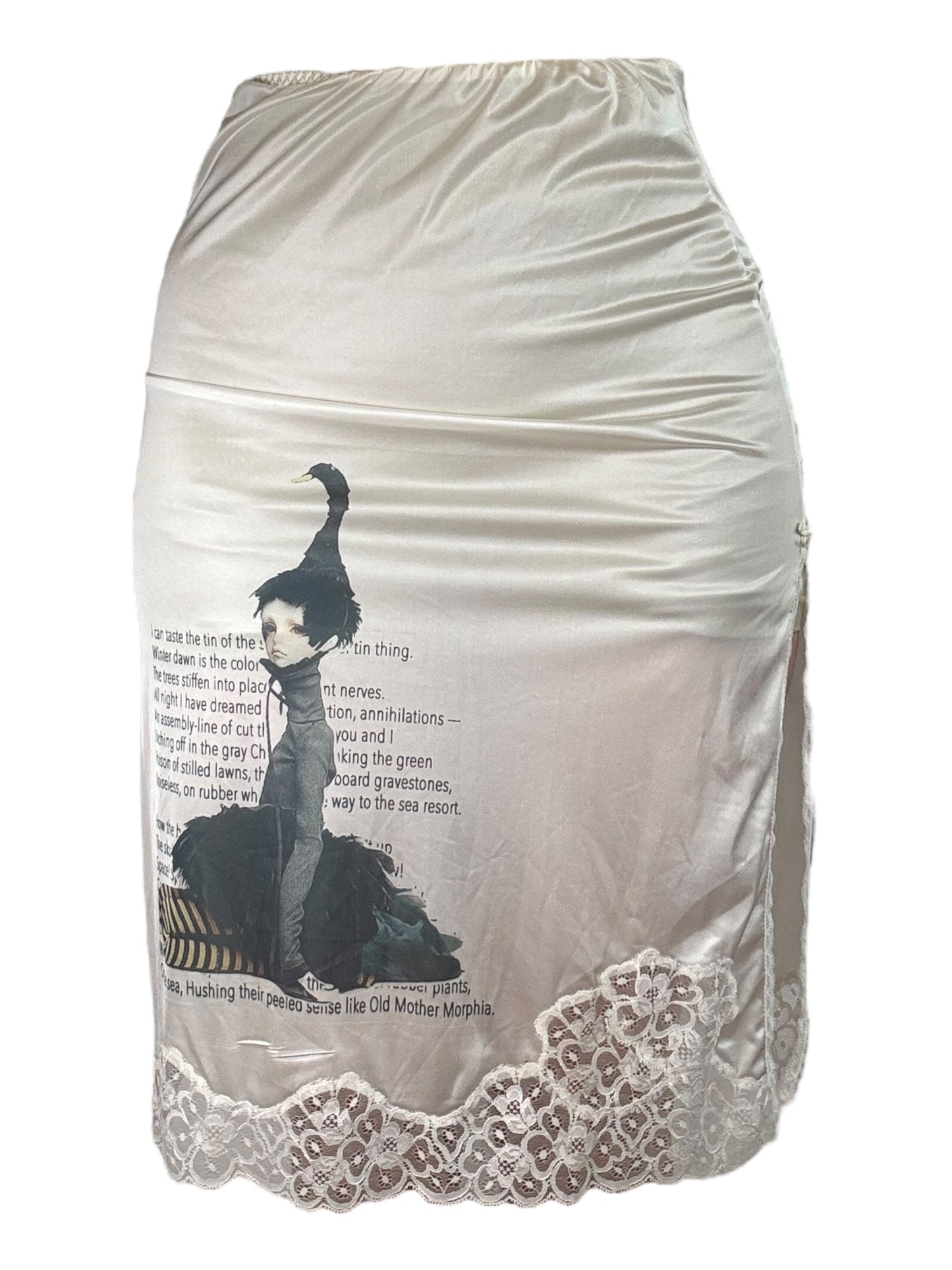 Swan Annihilations Slip Skirt - S/M