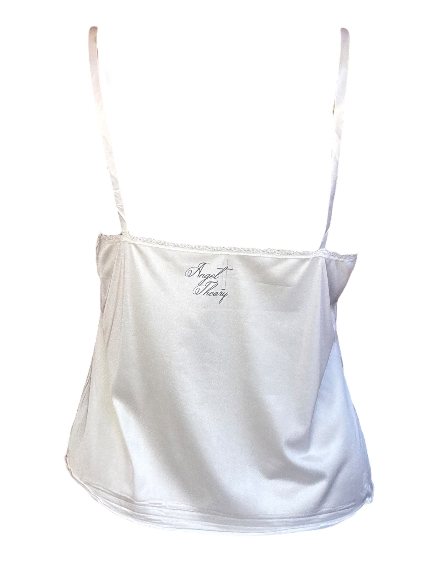 Baptized in Christ White Slip Tank - L