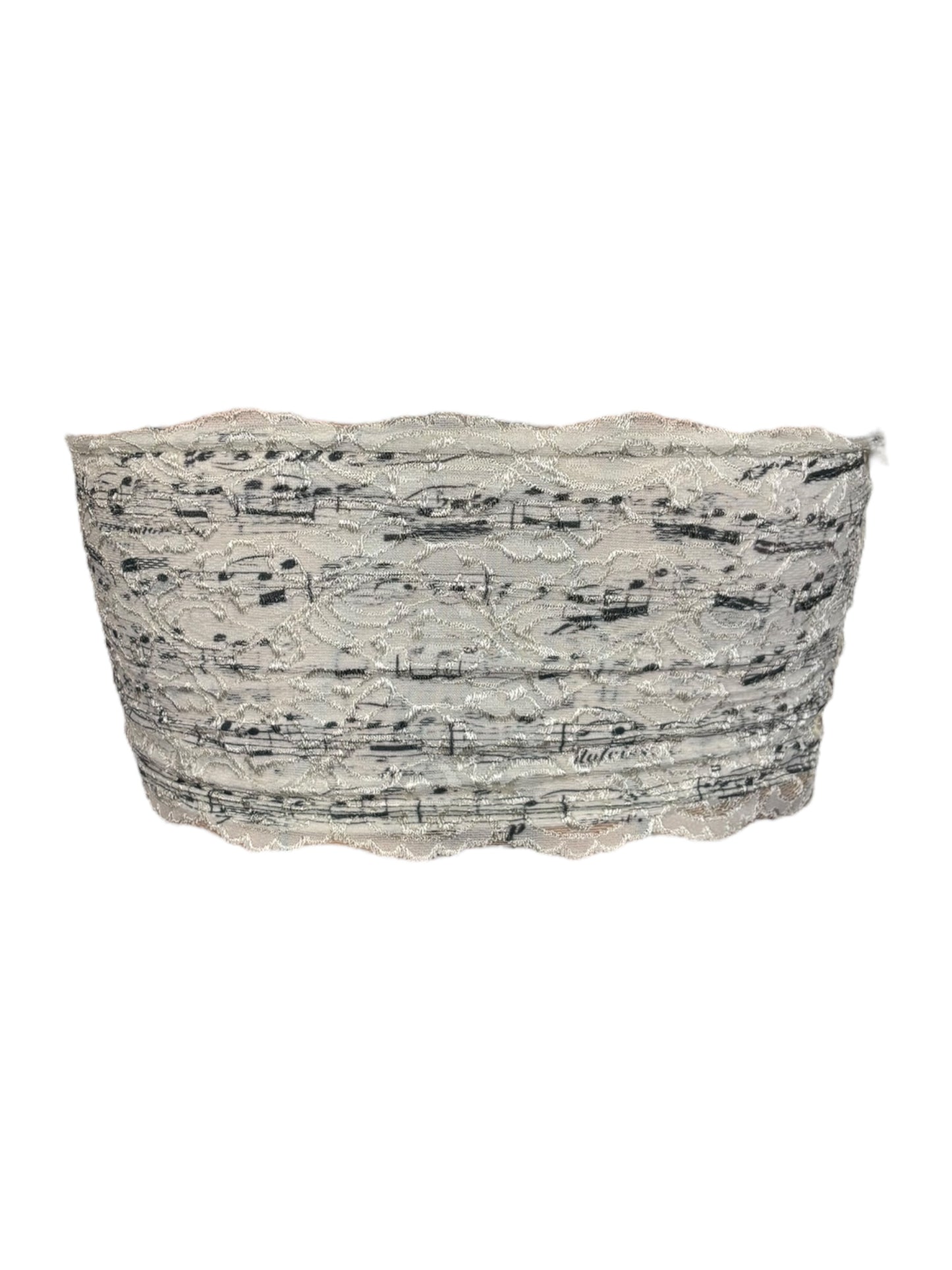 Music Note Tube Top - XS