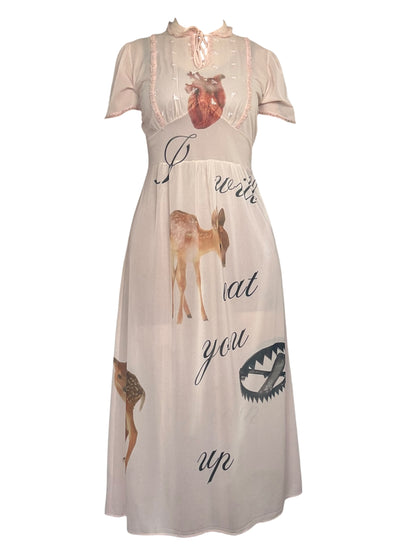 I Will Eat You Up Pink Nightgown - 2X