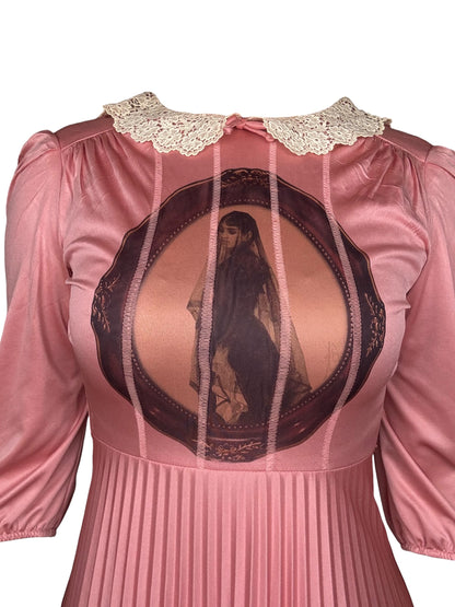 Forget Me Not Vintage Pink Dress - XS/S