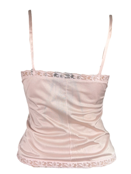Baptized in Christ Pink Slip Tank - M