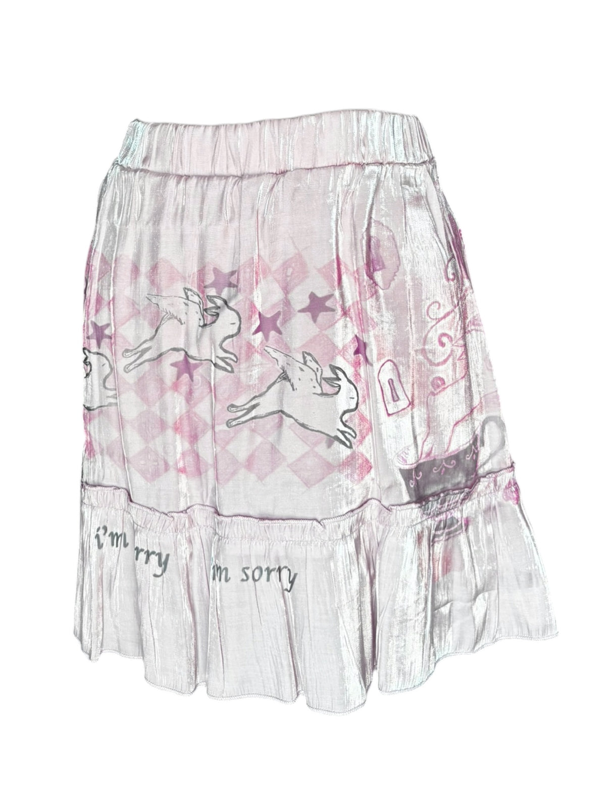 Hare's Delight Pink Skirt - S/M