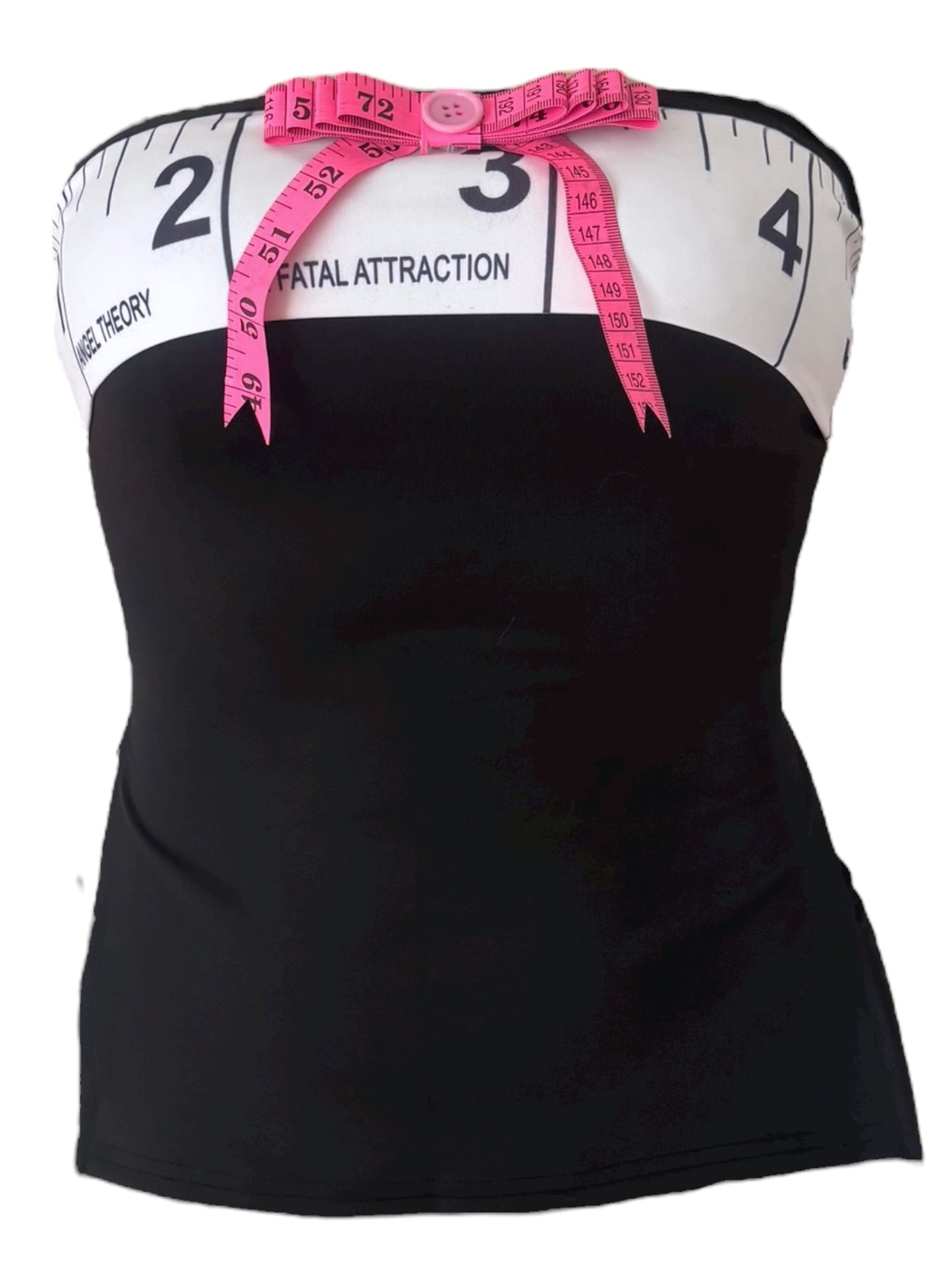 Measuring Tape Tube Top