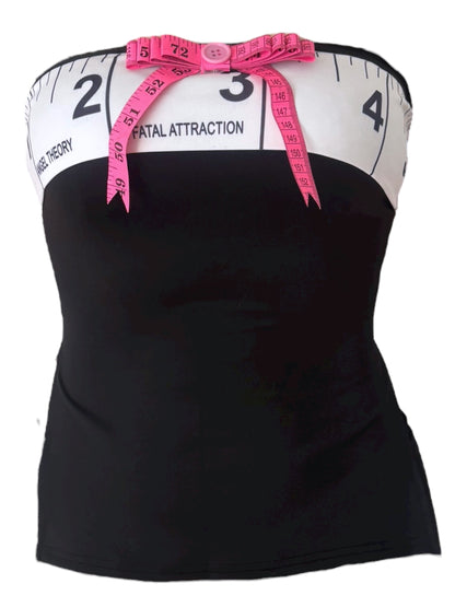 Measuring Tape Tube Top