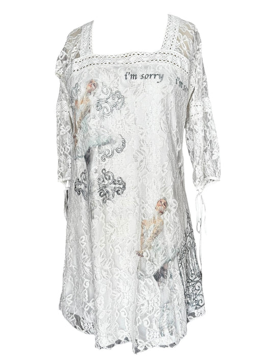 Ballet Sky Lace Dress - L