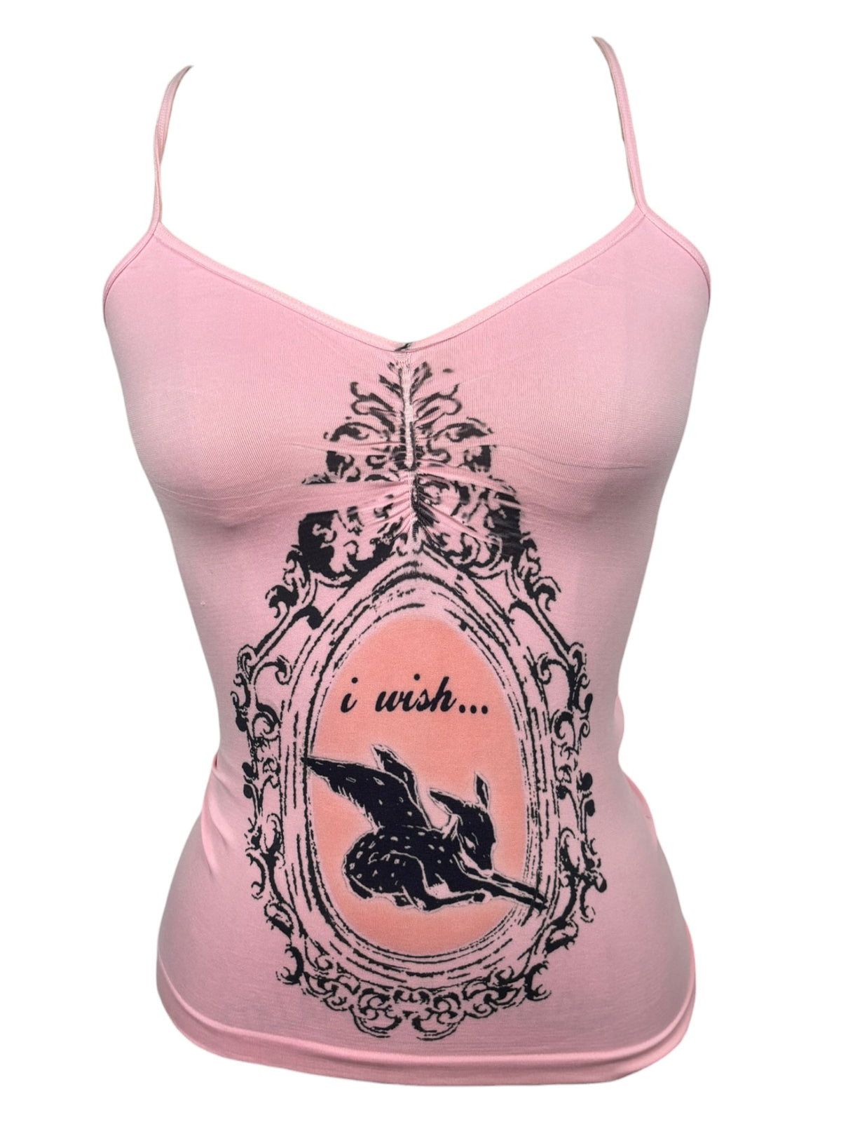 Wish Upon My Wings Pink Tank - S/M