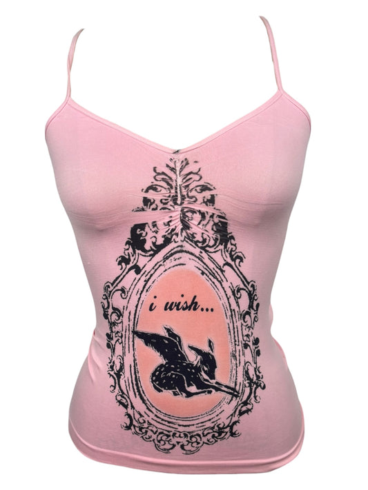 Wish Upon My Wings Pink Tank - S/M