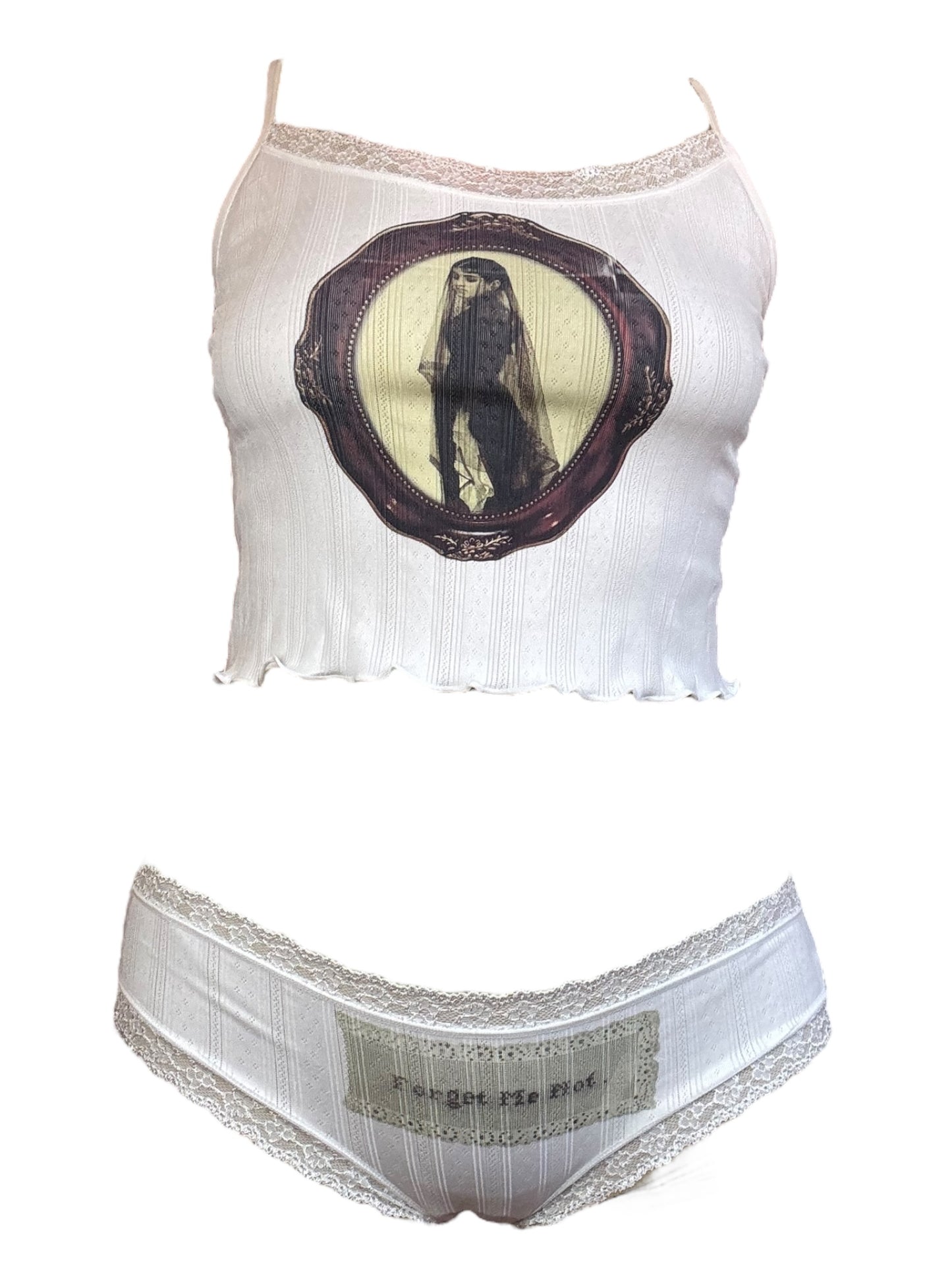 Forget Me Not Tank + Undie Set - XL