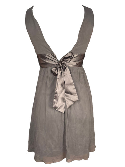 Cherished Slate Chiffon Dress - XS/S