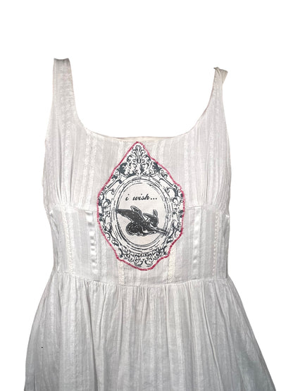 Wish Upon My Wings White Dress - L/XL