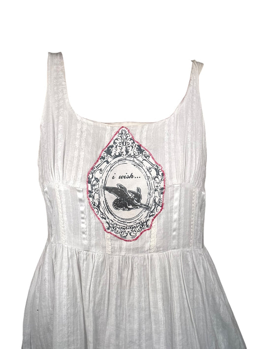 Wish Upon My Wings White Dress - L/XL