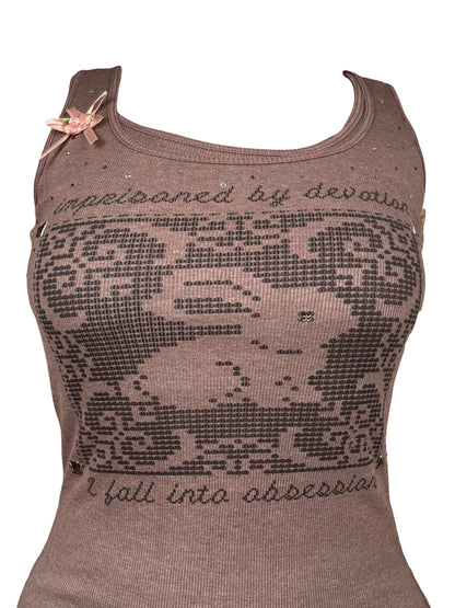 Obsession Brown Tank - M