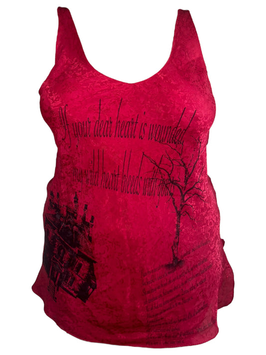 My Wild Heart Bleeds With You Pink Slip Dress - 3X/4X