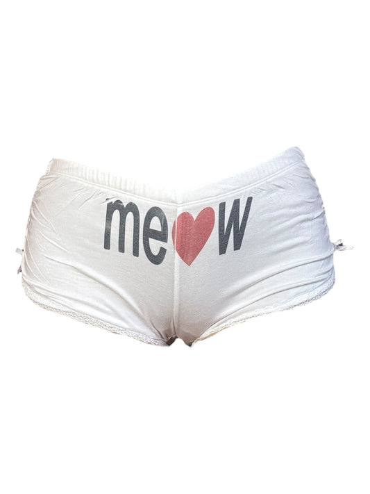 Meow Micro Shorts - L