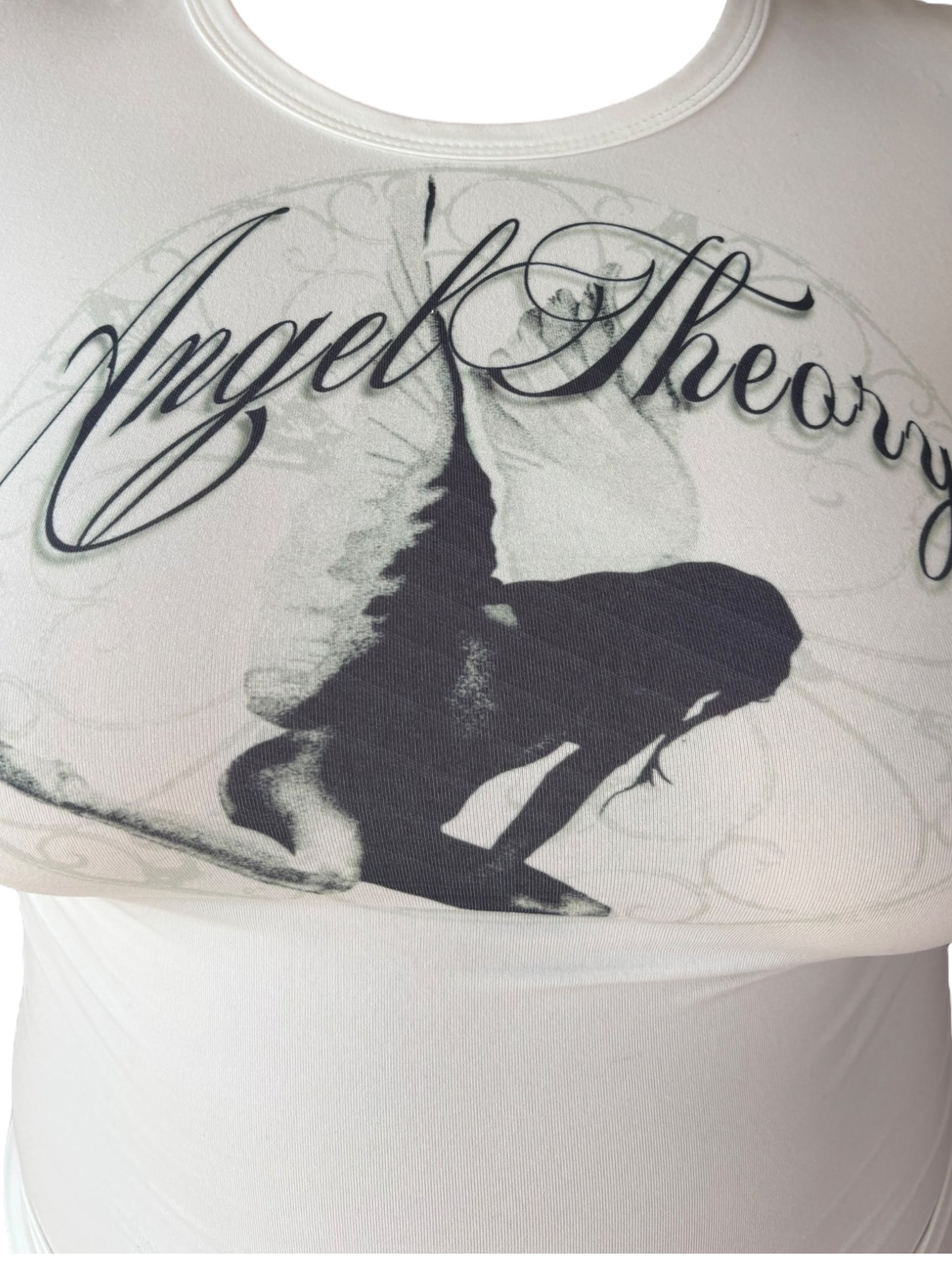 Angel's Theory White Tee - M