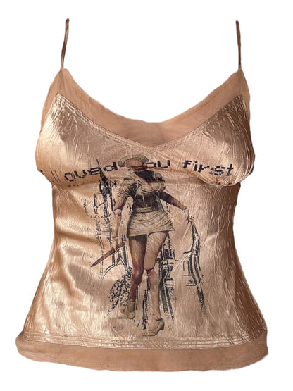 I Loved You First Gold Tank - S