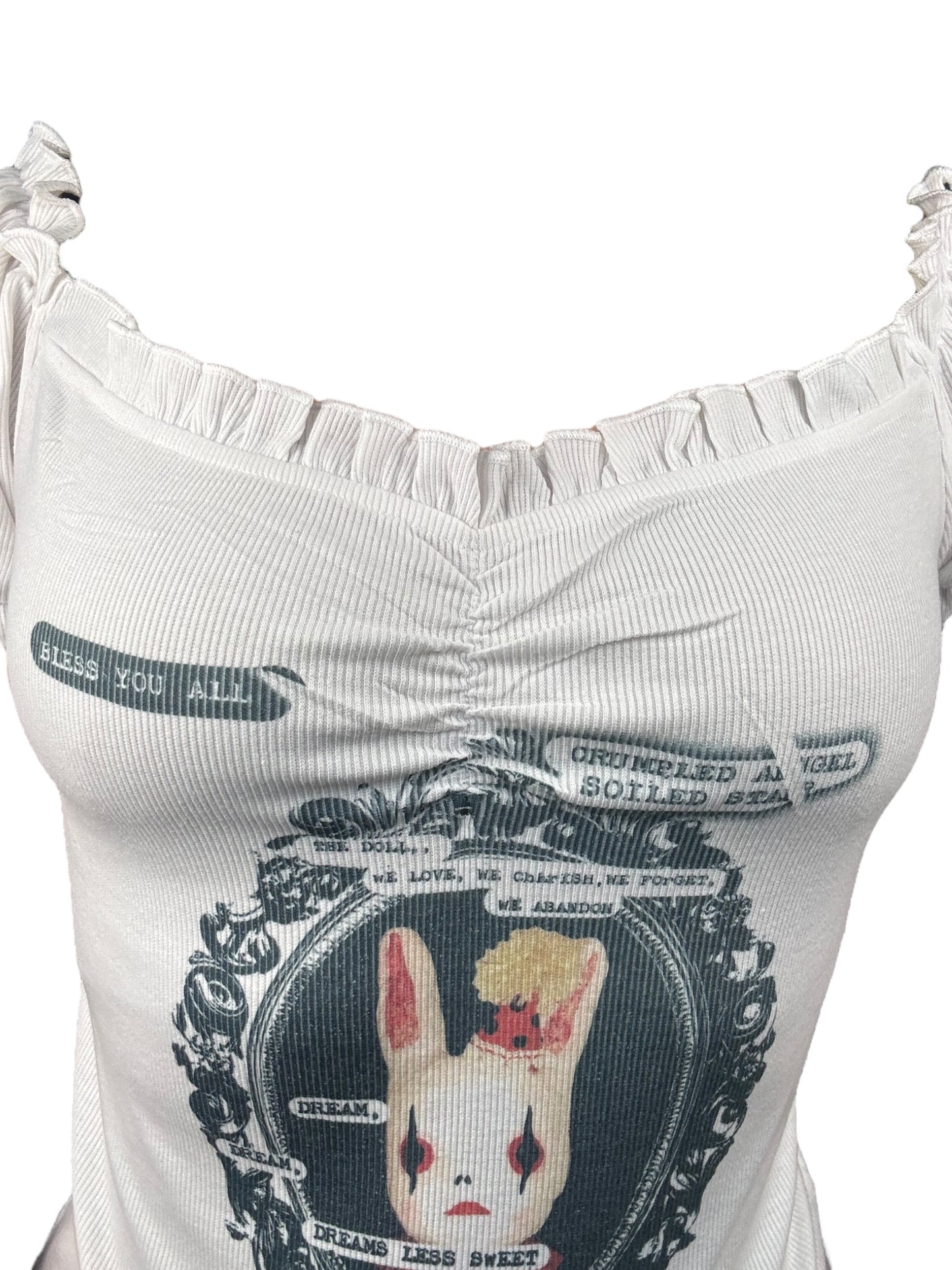 Doll's Reverie Rouched Off-Shoulder Top - L/XL