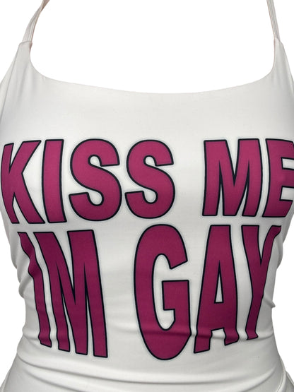 Kiss Me I'm Gay Tank - 1X/2X
