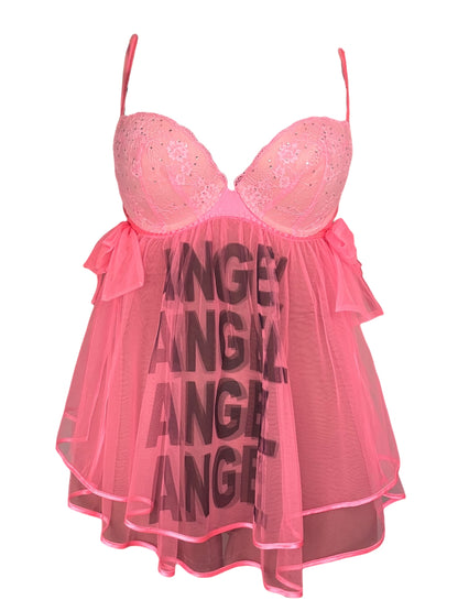 Angels All Around Us Babydoll Dress - S/M