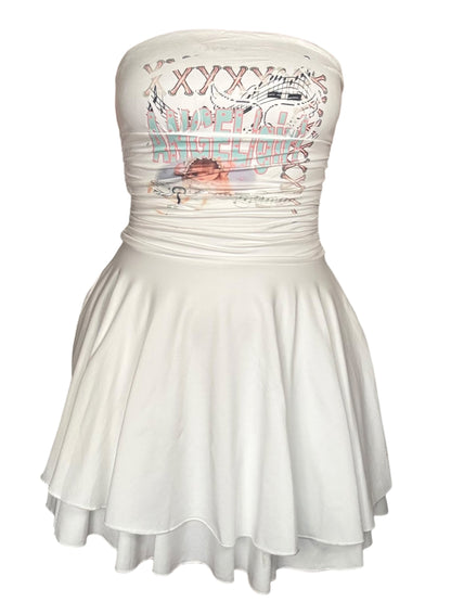 Angel/Girl? Strapless Mini Dress - S/M