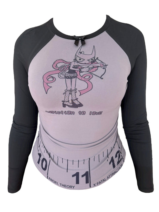 Addiction to Love Grey Longsleeve - S/M