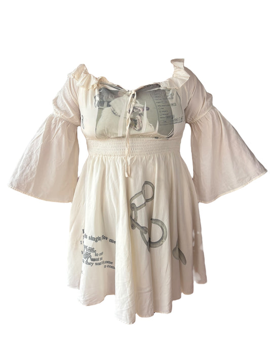 I Hear the Angels Singing Ruffle Dress - L/XL