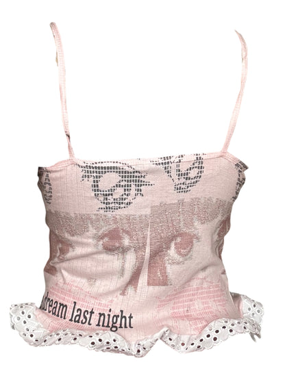Divine Pink Tank - M