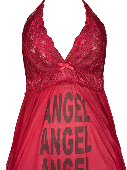 Lace and Angels Red Dress - 2X