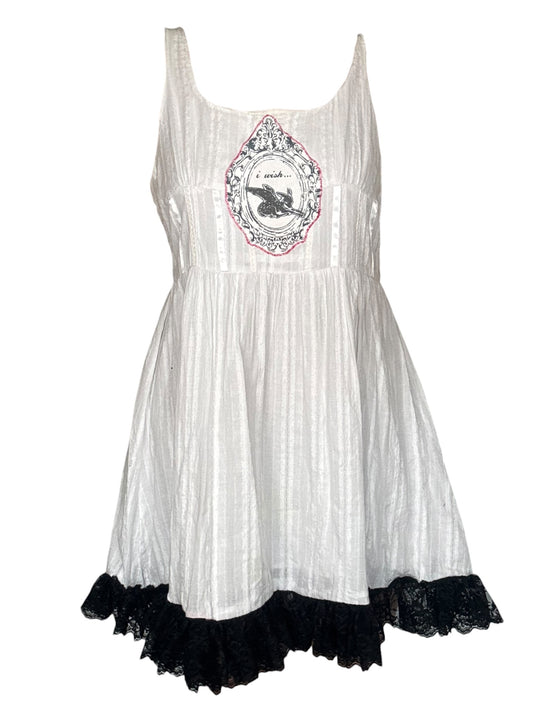 Wish Upon My Wings White Dress - L/XL
