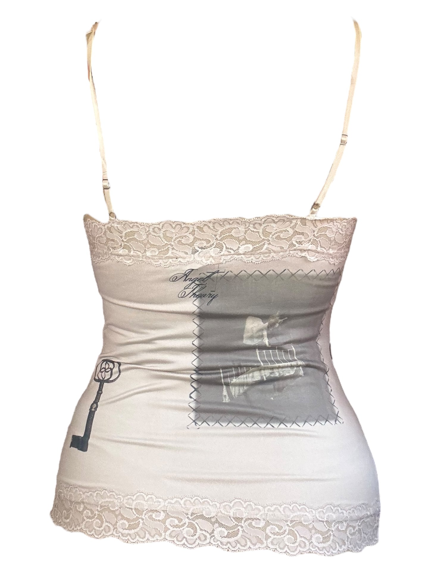 Alice's Fall Cream Tank - S/M