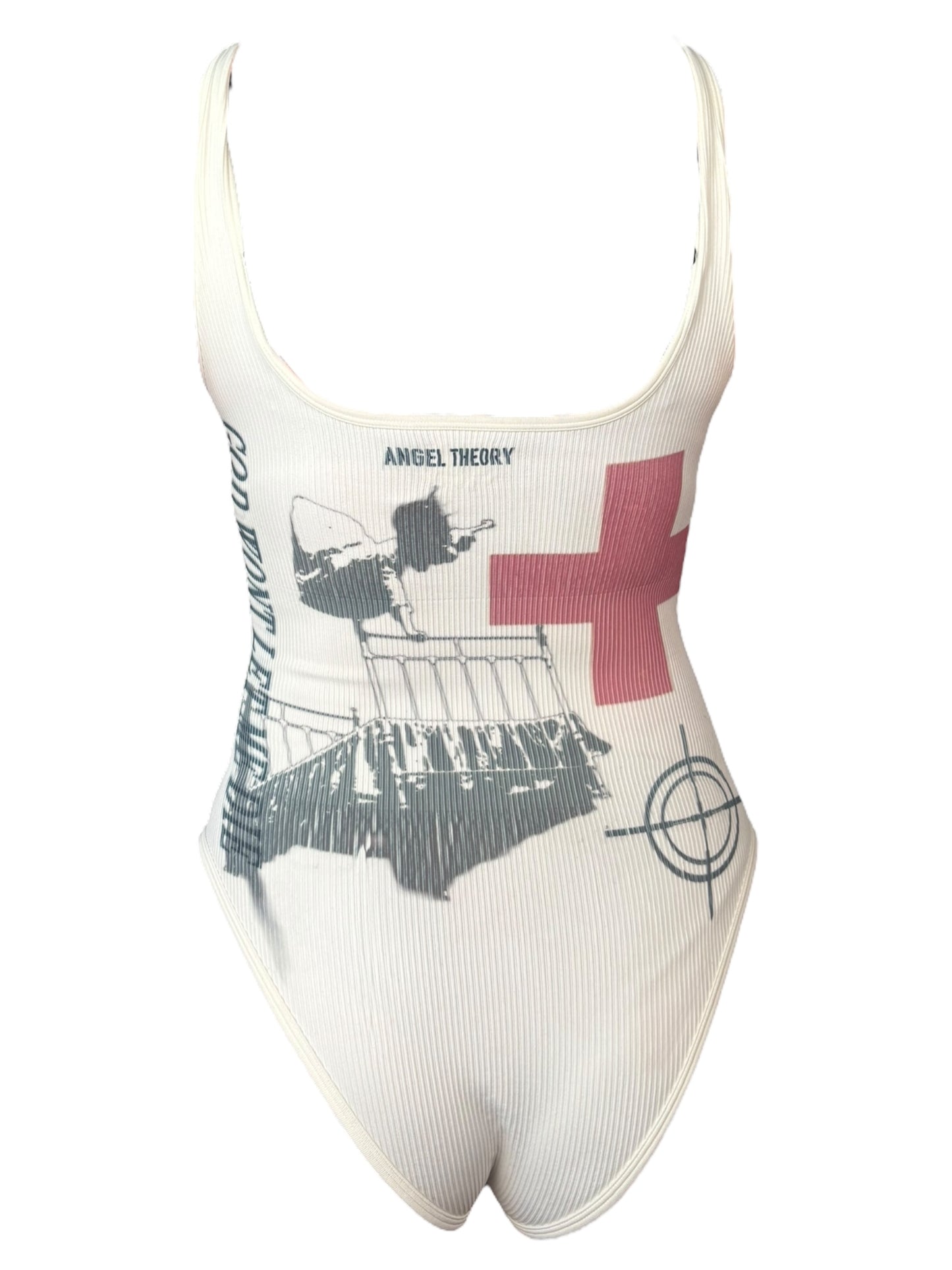 Alice's Fall Ribbed Bodysuit - L