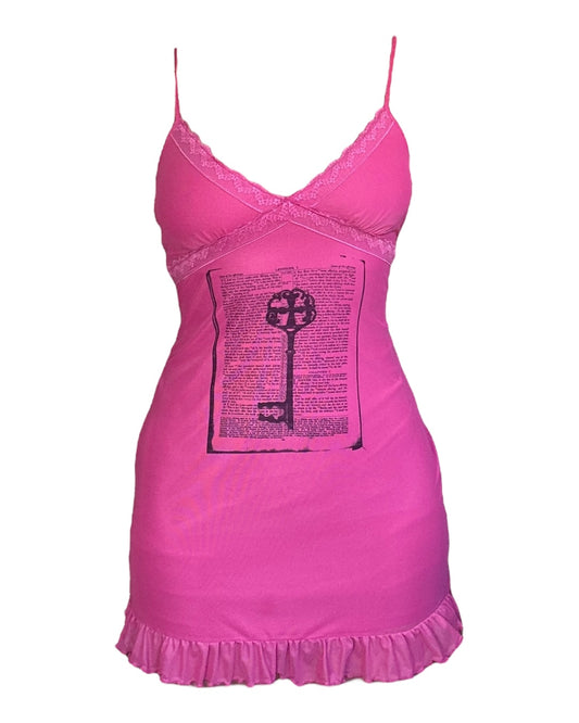 Leviticus, 7 Pink Dress - M/L