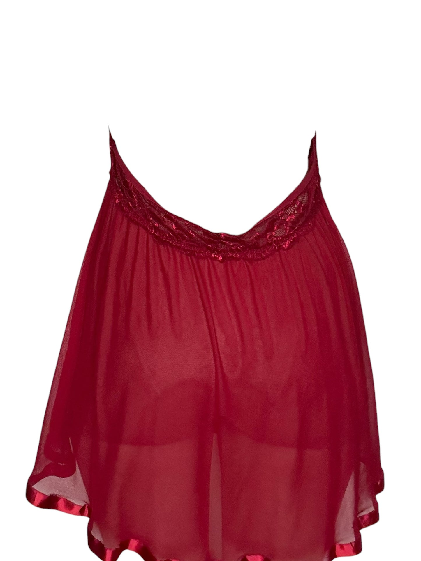 Lace and Angels Red Dress - 2X