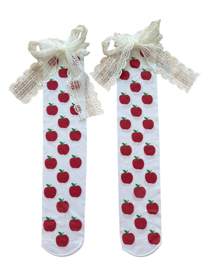 Apple Frilly Stockings