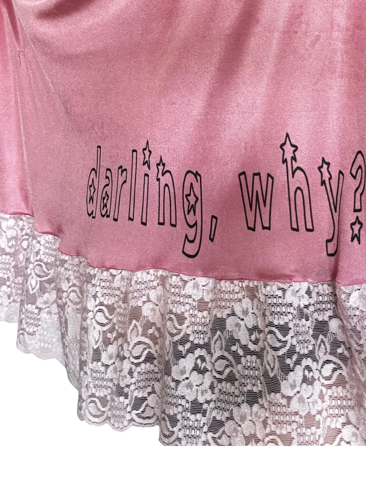 Darling, Why? Pink Babydoll Dress - L