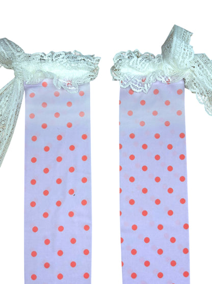 Lilac Ambrosia Polka Dot Socks
