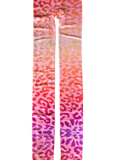 Sunset Sorbet Leopard Tights