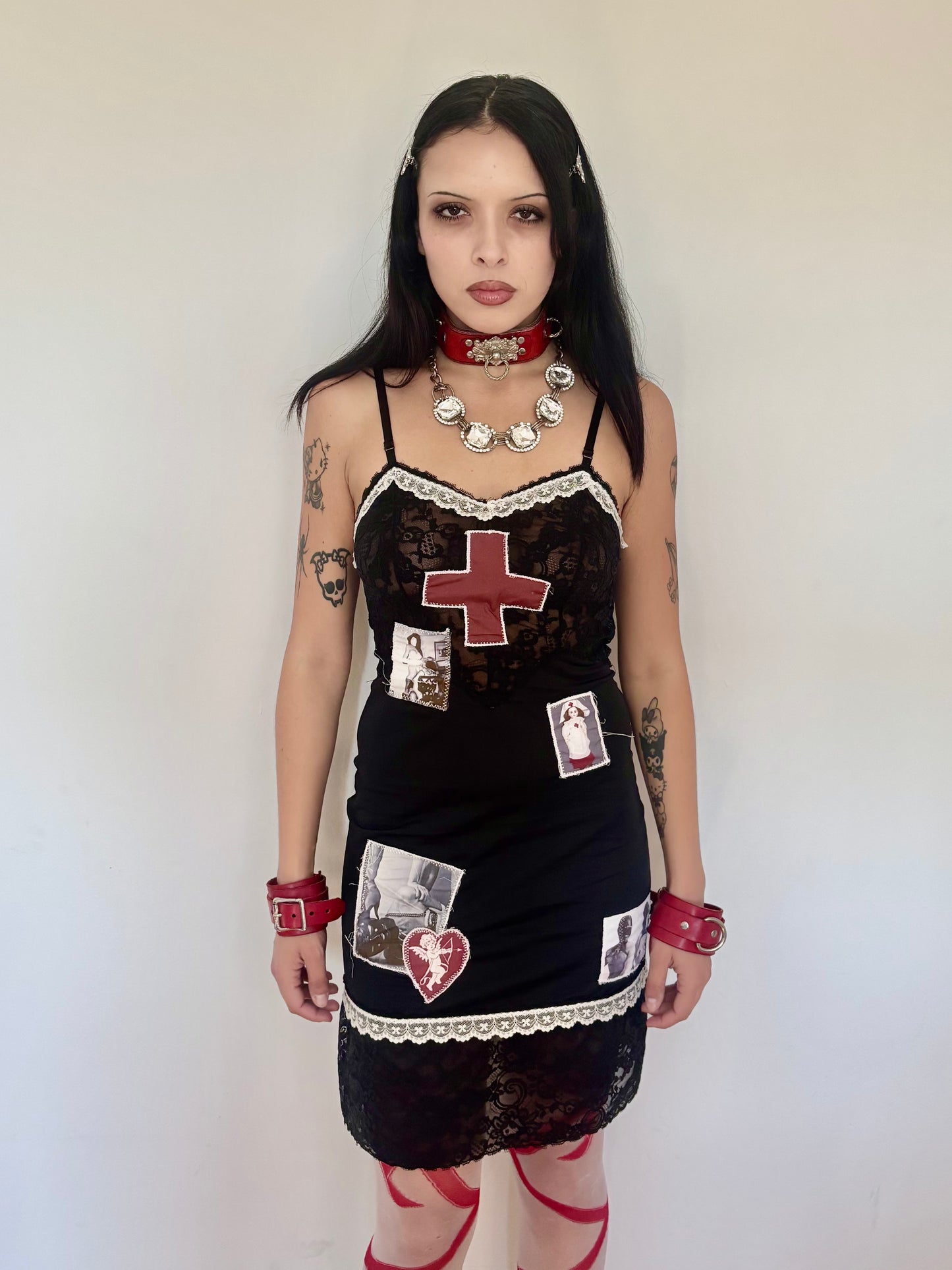 Lovesick Black Slip Dress - S