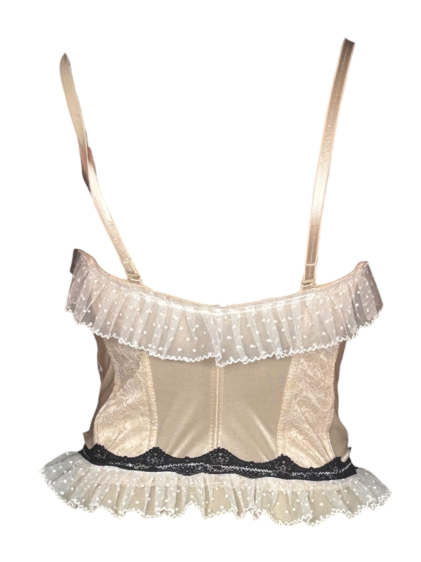 Candy Striper Lace Corset - M