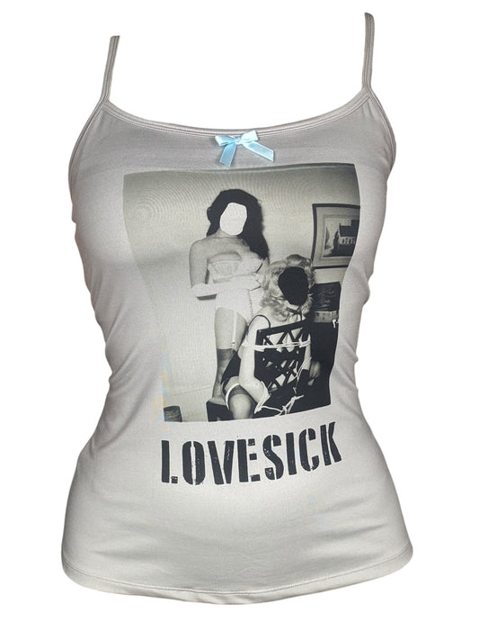 Bondage Grey Tank Top - L