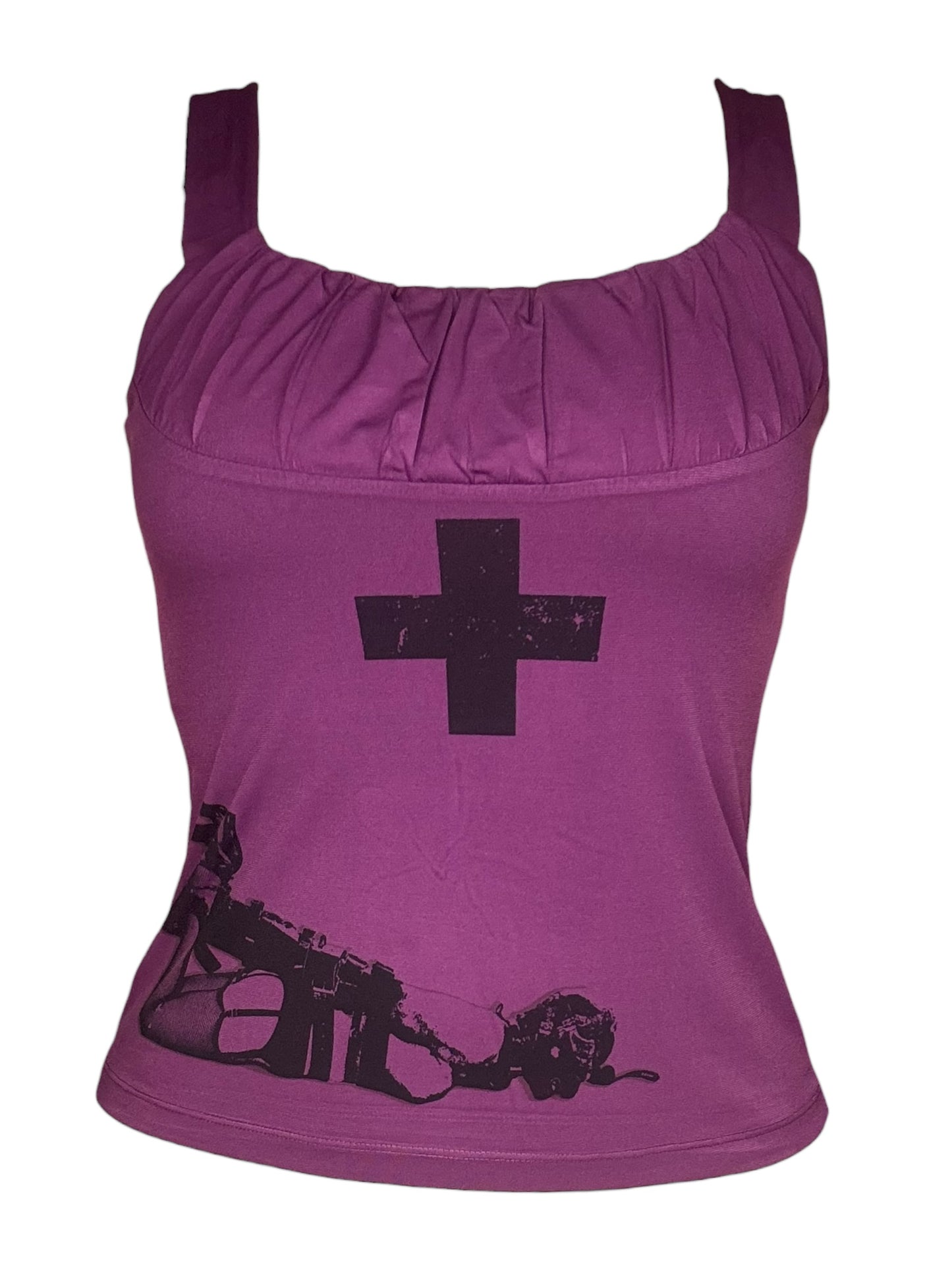 Adore Me Gothic Grape Vintage Tank - XL