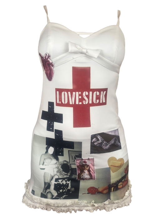 Tied in a Bow White Betsey Dress - M