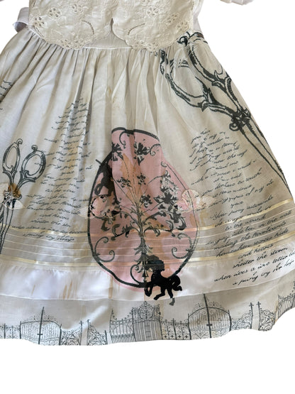 Dream Weaver Tattered Vintage Dress - S